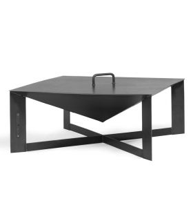 Braséro de jardin «CUBA» 70 x 70 cm