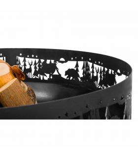 Braséro de jardin «FOREST» 80 cm