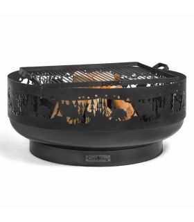 Braséro de jardin «FOREST» 80 cm
