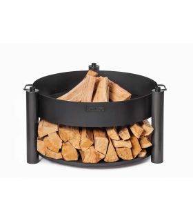 Braséro de jardin avec grille multifonctionnel 60cm «MONTANA X» de la grille 50 cm