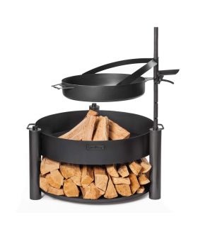 Braséro de jardin avec grille multifonctionnel 60cm «MONTANA X» de la grille 50 cm Braséro de jardin avec grille multifonctionnel 60cm «MONTANA X» de la grille 50 cm