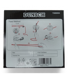 Tête de débroussailleuse universelle recharge intelligente Dunsch fil 2,4mm 7308004 Tête de débroussailleuse universelle recharge intelligente Dunsch fil 2,4mm 7308004