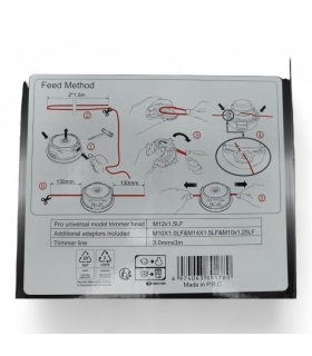 Tête de débroussailleuse universelle Tap n' Go qualité professionnelle Dunsch fil 3mm 7308002 Tête de débroussailleuse universelle Tap n' Go qualité professionnelle Dunsch fil 3mm 7308002