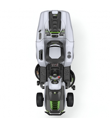 Tondeuse électrique autoportée EGO, Batteries 30 Ah incluses, Largeur de coupe 98 cm, Chargeur 1600W - TR3801E-B