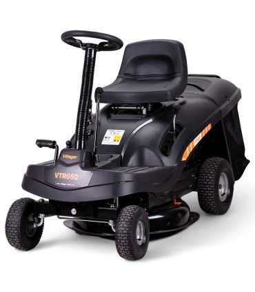 Tondeuse Autoportée Rider VILLAGER - Coupe 61cm, Moteur Loncin, 4000 m²- VTR650