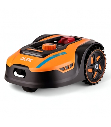 Robot Tondeuse Autonome - 1000m² - Wifi  Bluetooth - Coupe 18cm - Batterie 20V 5Ah - VILLAGER QUIX