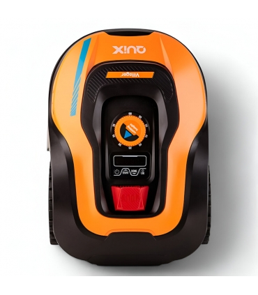 Robot Tondeuse Autonome - 1000m² - Wifi  Bluetooth - Coupe 18cm - Batterie 20V 5Ah - VILLAGER QUIX