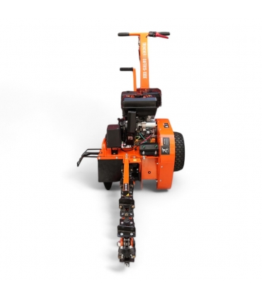 Trancheuse de sol DAEWOO 600mm, moteur Loncin 420cc démarrage électrique - DAFTR15-100E