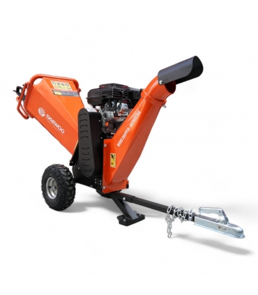 Broyeur de végétaux DAEWOO - Diamètre 100mm, Moteur 212cc, avec barre de remorquage - DAFKCC350