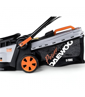 Tondeuse électrique sans fil DAEWOO 32 cm - 2 Batteries et chargeur inclus - DALLM18-320K Tondeuse électrique sans fil DAEWOO 32 cm - 2 Batteries et chargeur inclus - DALLM18-320K
