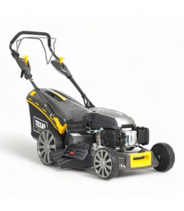 Tondeuse thermique tractée 196 cc, coupe mulching 53cm, bac ramassage 65 litres - TEXAS Premium 5320TR/W