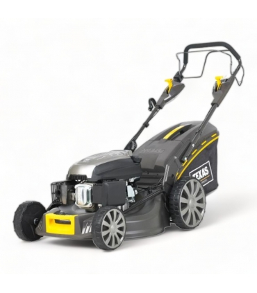 Tondeuse thermique tractée 196 cc, coupe mulching 53cm, bac ramassage 65 litres - TEXAS Premium 5320TR/W