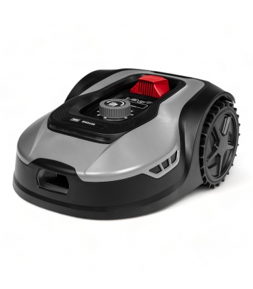 Tondeuse robot connectée avec batterie 20V / 5 Ah - Largeur de coupe 18 cm, jusqu'à 1000m2 de surface, Wifi et Bluetooth -
