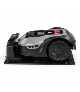 Tondeuse robot connectée avec batterie 20V / 5 Ah - Largeur de coupe 18 cm, jusqu'à 1000m2 de surface, Wifi et Bluetooth - Tondeuse robot connectée avec batterie 20V / 5 Ah - Largeur de coupe 18 cm, jusqu'à 1000m2 de surface, Wifi et Bluetooth -