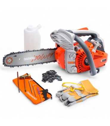 Élagueuse thermique DAEWOO, moteur 25,4cc avec guide de 30cm - DCS2512