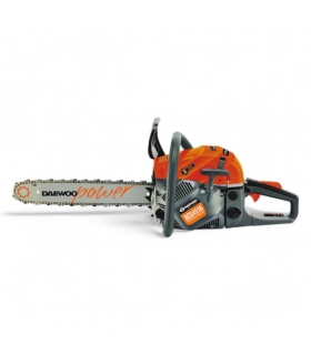 Tronçonneuse thermique DAEWOO, moteur 2 temps 45cc avec guide chaîne de 40cm et accessoires inclus - DCS4516 Tronçonneuse thermique DAEWOO, moteur 2 temps 45cc avec guide chaîne de 40cm et accessoires inclus - DCS4516