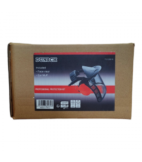 Casque de protection EPI tout en un avec visière et protection auditive Dunsch 73130016