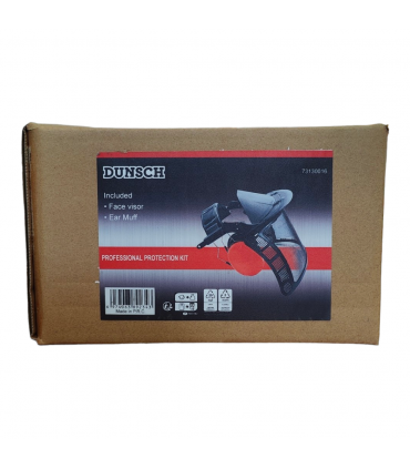 Casque de protection EPI tout en un avec visière et protection auditive Dunsch 73130016