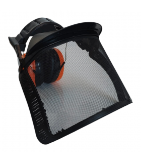 Casque de protection EPI tout en un avec visière et protection auditive Dunsch 73130016