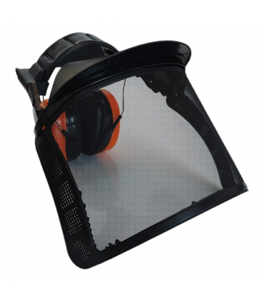 Casque de protection EPI tout en un avec visière et protection auditive Dunsch 73130016