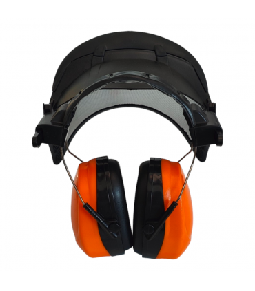 Casque de protection EPI tout en un avec visière et protection auditive Dunsch 73130016