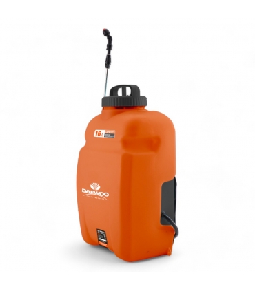 Pulvérisateur électrique sur batterie 16 litres DAEWOO, 5h d'autonomie, 4 bars de pression - DAPS16-B
