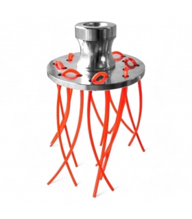 Tête de débroussailleuse type brosse de désherbage avec fil nylon de 3,0 mm - DUNSCH 73090004 Tête de débroussailleuse type brosse de désherbage avec fil nylon de 3,0 mm - DUNSCH 73090004