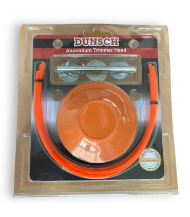 Tête de débroussailleuse anti choc en aluminium avec fil 3mm - DUNSCH 73090003