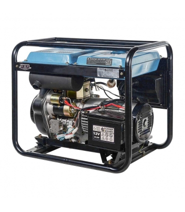 Générateur diesel moteur 456cc commutateur 230/400V 6,5kW"Könner & Söhnen" KS 8100HDE-1/3 ATSR