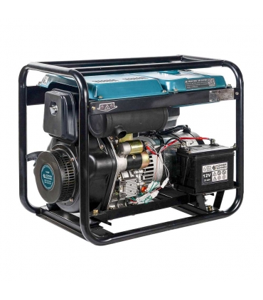 Générateur diesel moteur 456cc commutateur 230/400V 6,5kW"Könner & Söhnen" KS 8100HDE-1/3 ATSR