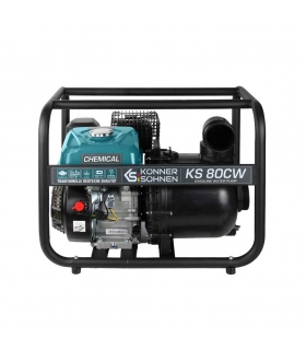 Motopompe spéciale eau de mer et produits chimiques 212cc 3 pouces 60000L/h Könner  Söhnen KS 80CW Motopompe spéciale eau de mer et produits chimiques 212cc 3 pouces 60000L/h Könner  Söhnen KS 80CW