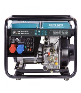 Générateur diesel Euro 5 boitier ATS intégré puissance 6500W "Könner & Söhnen" KS 9100HDE-1/3 ATSR Générateur diesel Euro 5 boitier ATS intégré puissance 6500W "Könner & Söhnen" KS 9100HDE-1/3 ATSR