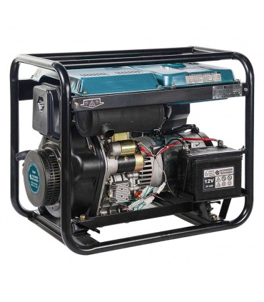 Générateur diesel Euro 5 boitier ATS intégré puissance 6500W "Könner & Söhnen" KS 9100HDE-1/3 ATSR