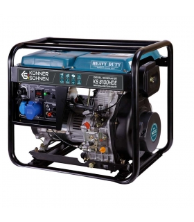 Groupe électrogène 6500W moteur diesel Euro 5 "Könner & Söhnen" KS 8100HDE Groupe électrogène 6500W moteur diesel Euro 5 "Könner & Söhnen" KS 8100HDE