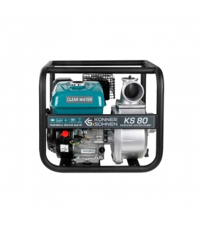 Motopompe eaux claires 3 pouces moteur puissant 212cc 60000L/h Könner  Söhnen KS 80 Motopompe eaux claires 3 pouces moteur puissant 212cc 60000L/h Könner  Söhnen KS 80