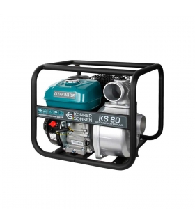 Motopompe eaux claires 3 pouces moteur puissant 212cc 60000L/h Könner  Söhnen KS 80 Motopompe eaux claires 3 pouces moteur puissant 212cc 60000L/h Könner  Söhnen KS 80