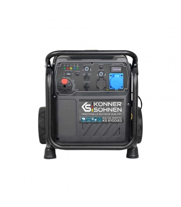 Générateur à essence-gaz inverter 8500W, démarrage électrique - Könner  Söhnen KS 8100iEG