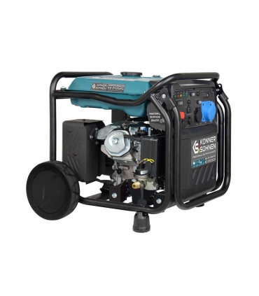 Générateur à essence-gaz inverter 8500W, démarrage électrique - Könner  Söhnen KS 8100iEG