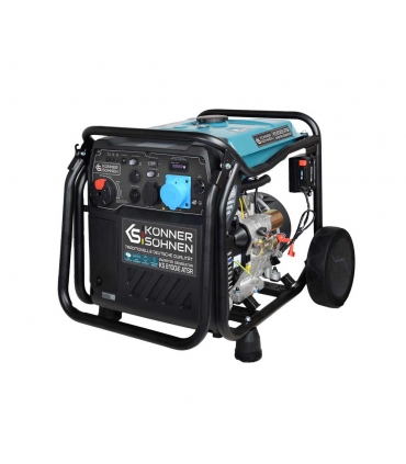 Groupe électrogène inverter anti-bruit Könner  Söhnen, 8500W, démarrage électrique - KS 8100iE ATSR