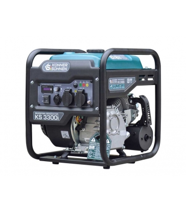 Générateur-onduleur portable inverter 3300W, 2 prises 230V - Könner  Söhnen KS 3300i