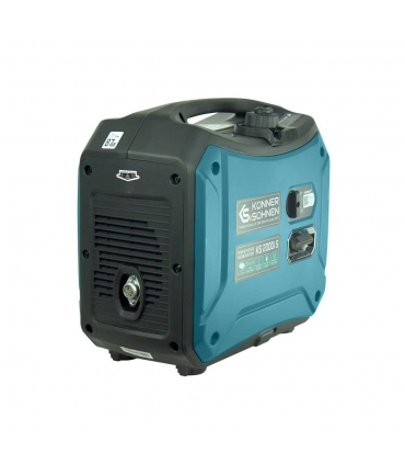 Groupe électrogène anti-bruit inverter 2000W, autonomie 6h - Könner  Söhnen KS 2000i S