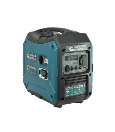 Groupe électrogène anti-bruit inverter 2000W, autonomie 6h - Könner  Söhnen KS 2000i S