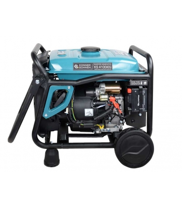 Générateur à essence-gaz de type inverter 4000W, démarrage électrique - Könner  Söhnen KS 4100iEG