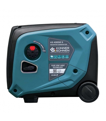 Groupe électrogène inverter 4000W insonorisé, démarrage électrique - Könner  Söhnen KS 4000iE S