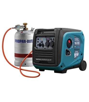 Groupe électrogène essence-gaz inverter 4Kw, démarrage électrique - Könner  Söhnen KS 4000iEG S