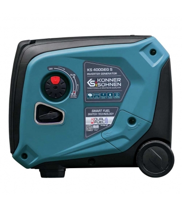 Groupe électrogène essence-gaz inverter 4Kw, démarrage électrique - Könner  Söhnen KS 4000iEG S