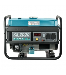 Groupe électrogène essence 3kW avec système AVR - "Könner & Söhnen" KS 3000 Groupe électrogène essence 3kW avec système AVR - "Könner & Söhnen" KS 3000