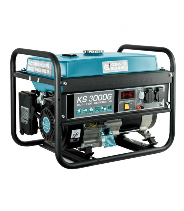 Générateur à essence/gaz 3kW avec système AVR - Könner & Söhnen KS 3000G