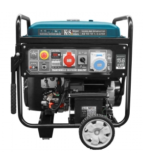 Générateur à essence 11,5 kW 230/400V avec démarrage électrique - Könner & Söhnen KS 15-1E 1/3 ATSR Générateur à essence 11,5 kW 230/400V avec démarrage électrique - Könner & Söhnen KS 15-1E 1/3 ATSR