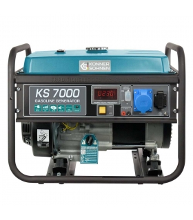 Groupe électrogène thermique 389cc, 5 kW, sytême AVR - Könner & Söhnen KS 7000E Groupe électrogène thermique 389cc, 5 kW, sytême AVR - Könner & Söhnen KS 7000E